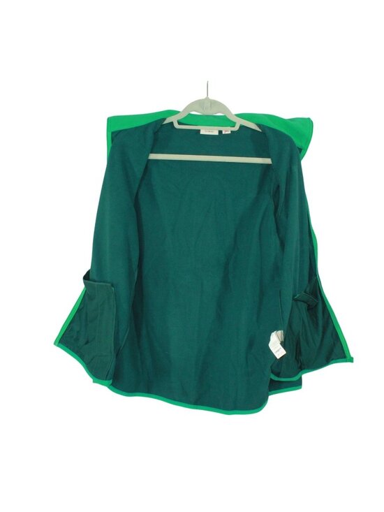 LL Bean Lightweight Soft Cozy Feather Fleece Full Zipper Green Size M - Picture 2 of 15